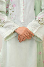 3 Pcs - Premium Embroidered Sage Serenity