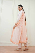 3 Pcs - Premium Embroidered Peach Breeze