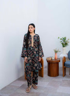 Charcoal Edit - Digital Printed Lawn