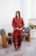 Blush Drape - Digital Printed Lawn