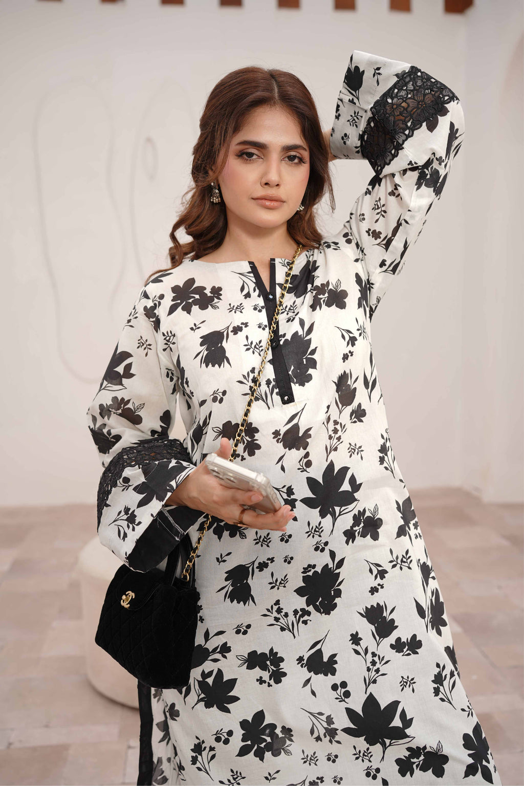 Signature Noir - Digital Printed Lawn