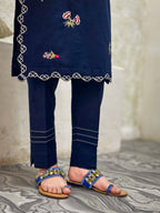 3 Pcs - Premium Embroidered Royal Navy