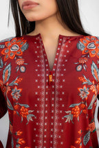 Blush Drape - Digital Printed Lawn