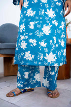 Morning Blue - Digital Printed Lawn